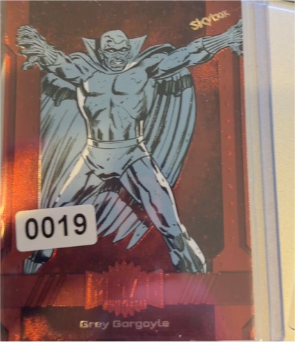 2024 Skybox Marvel Metal Universe Avengers #150 Grey Gargoyle — front