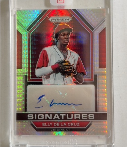 2023 Panini Prizm #SIG-EC Elly De La Cruz — front