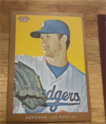 2009 Topps 206 #222 Clayton Kershaw — front