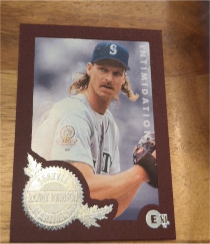 1996 Fleer Skybox E-Motion XL #115 Randy Johnson — front