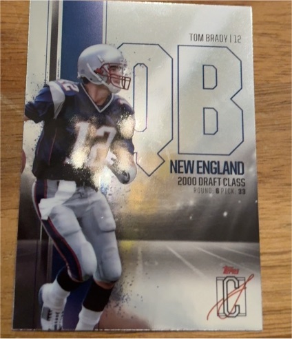 2024 Topps Signature Class #33 Tom Brady — front