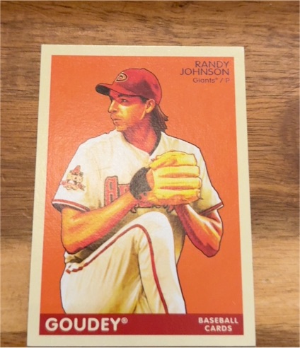 2009 Upper Deck Goudey #4 Randy Johnson — front