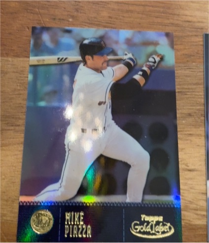 2001 Topps Gold Label Class 1 #75 Mike Piazza — front