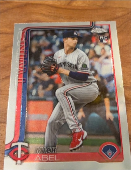 2025 Topps Chrome Update #USC49 Mick Abel — front