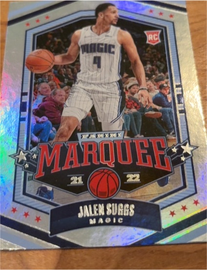2021-22 Panini Chronicles Marquee #338 Jalen Suggs — front