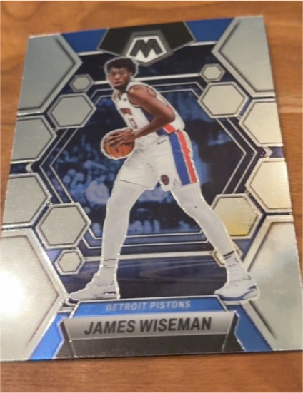2022-23 Panini Mosaic #79 James Wiseman — front