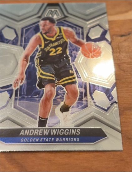 2023-24 Panini Mosaic #101 Andrew Wiggins — front