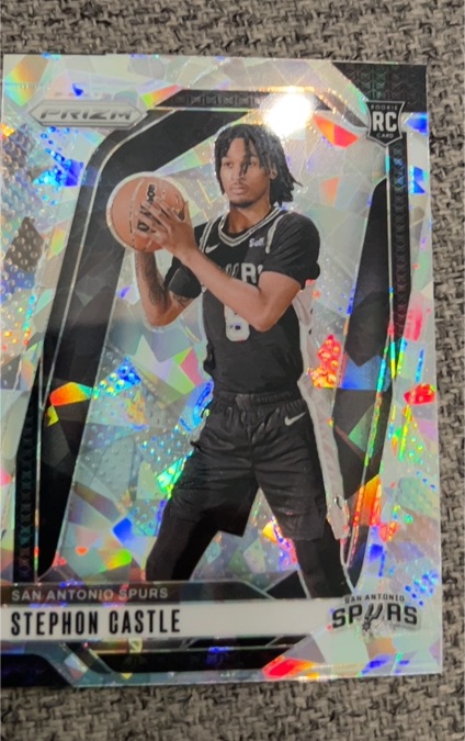 2024-25 Panini Prizm #234 Stephon Castle — front