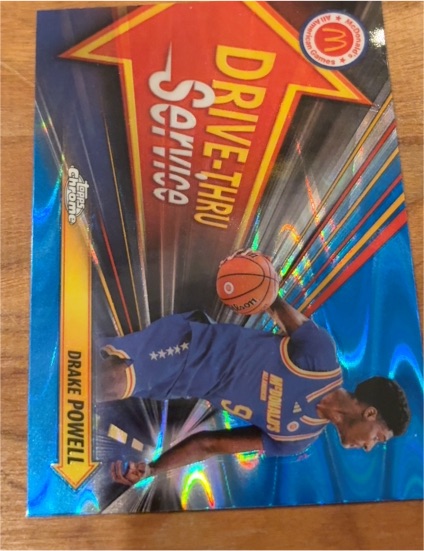 2024 Topps Chrome McDonald's All-American #DTS-DRP Drake Powell — front