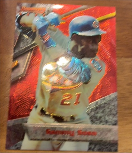 1994 Bowman's Best #70 Sammy Sosa — front