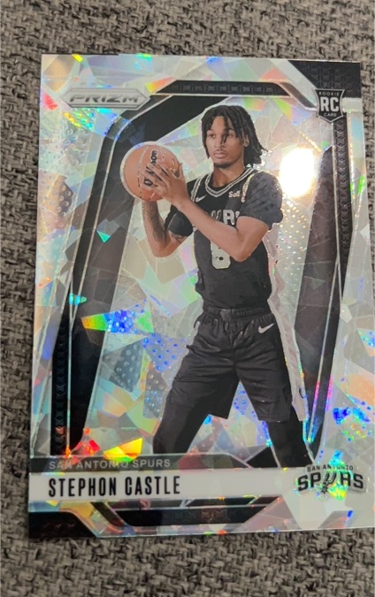 2024-25 Panini Prizm #234 Stephon Castle — front