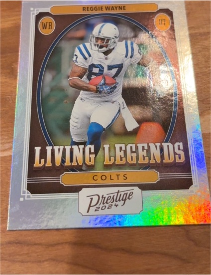 2024 Panini Prestige #LL-RWE Reggie Wayne — front