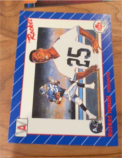 1991 AW Sports #1 Rocket Ismail — front