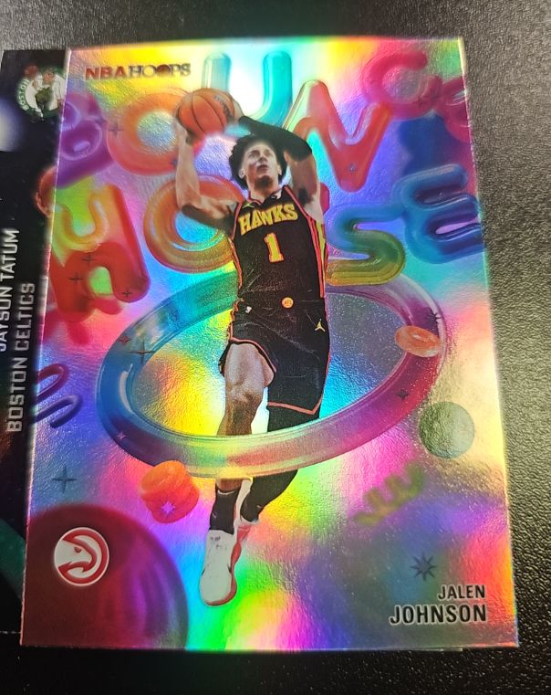 2025-26 Topps NBA Hoops Bounce House #BH-15 Jalen Johnson — front