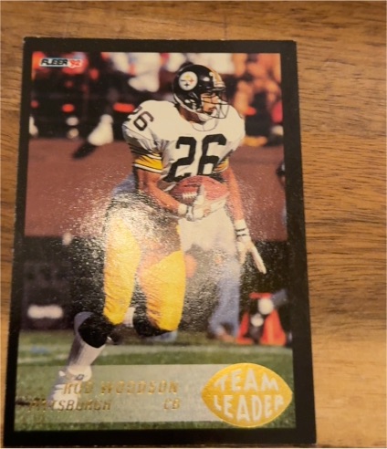 1992 Fleer #22 Rod Woodson Team Leader — front