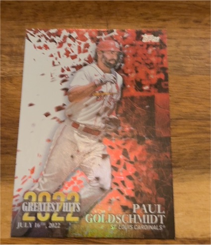 2023 Topps Series 1 #22GH-9 Paul Goldschmidt — front