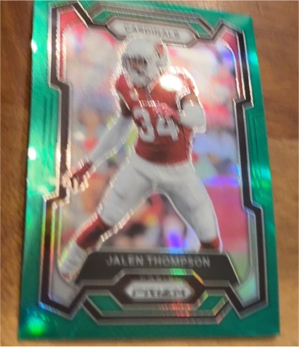 2023 Panini Prizm #8 Jalen Thompson — front