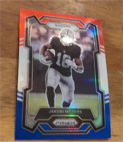 2023 Panini Prizm #177 Jakobi Meyers — front