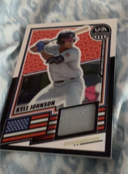 2026 Panini Stars & Stripes #USA-KJ Kyle Johnson — front