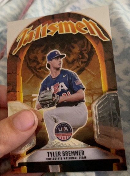 2026 Panini Stars & Stripes #21 Tyler Bremner Talisman Insert — front