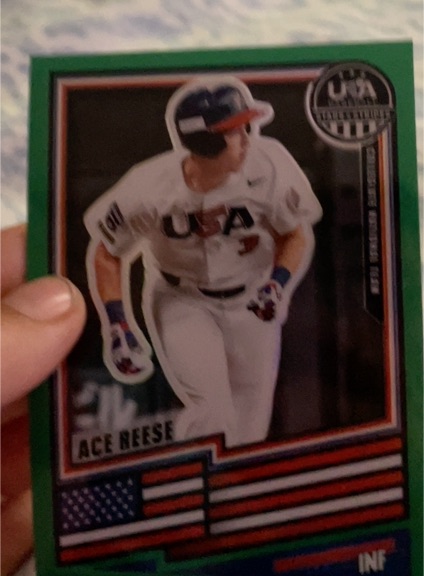 2026 Panini Stars & Stripes #167 Ace Reese — front