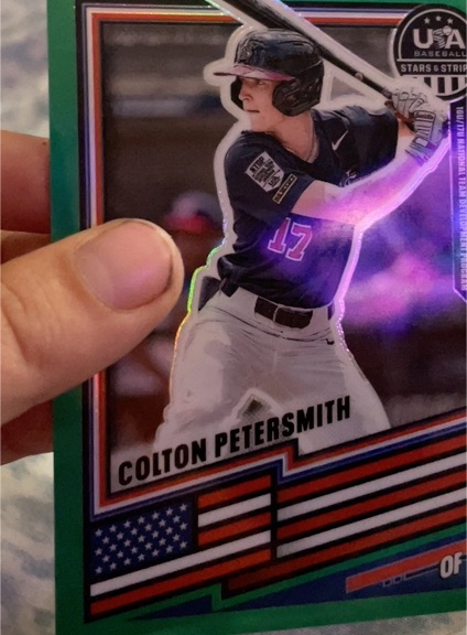 2026 Panini Prizm Stars & Stripes #149 Colton Petersmith — front