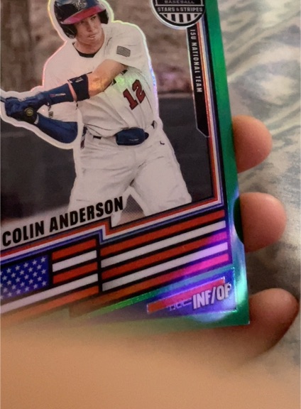 2026 Panini USA Baseball Stars & Stripes #10 Colin Anderson — front