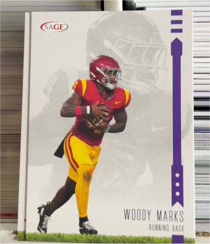 2025 Sage #9 Woody Marks — front