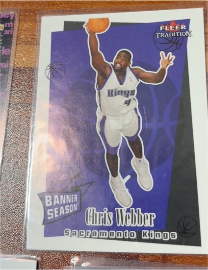2003-04 Fleer Tradition #260 Chris Webber — front