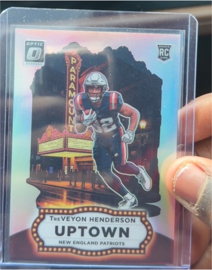 2025 Panini Donruss Optic Uptown #23 Treveyon Henderson — front