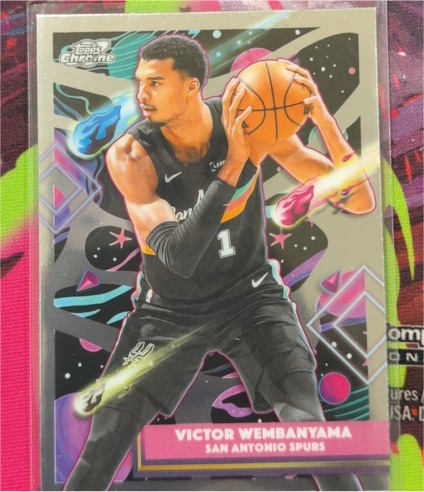 2025-26 Topps Cosmic Chrome #149 Victor Wembanyama — front
