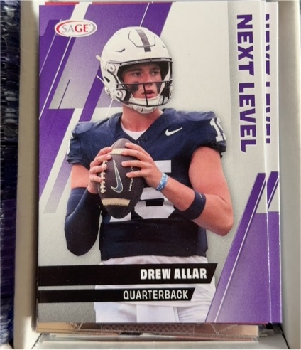 2025 SAGE Low Series Next Level #98 Drew Allar — front