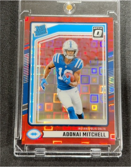 2024 Panini Donruss Optic #343 Adonai Mitchell — front