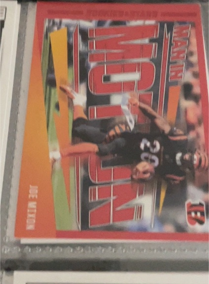 2025 Score Man In Motion Joe Mixon — front