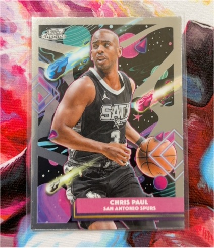 2025-26 Topps Chrome Cosmic #146 Chris Paul — front