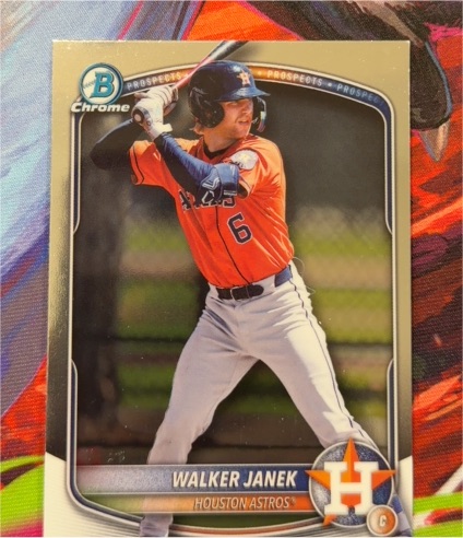 2025 Bowman Draft Chrome #BDC-45 Walker Janek — front