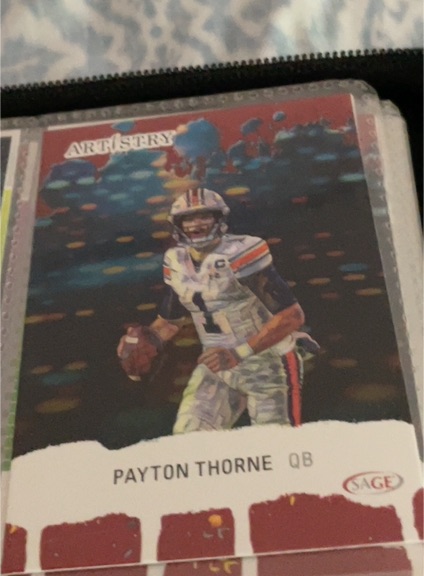 2025 SAGE Artistry #38 Payton Thorne — front