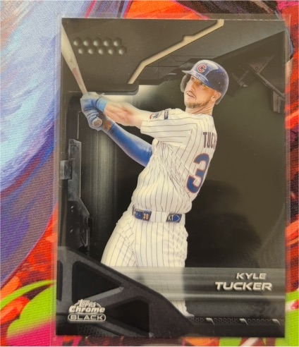 2026 Topps Chrome Black #16 Kyle Tucker — front