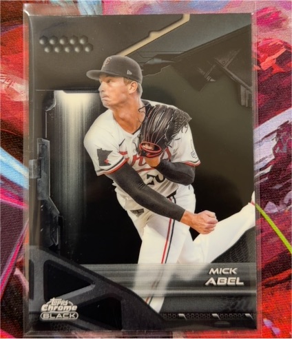 2026 Topps Chrome Black #148 Mick Abel — front