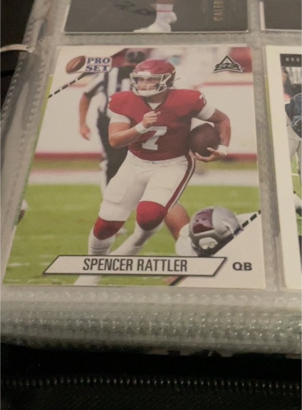 2021 Leaf Pro Set #10 Spencer Rattler — front