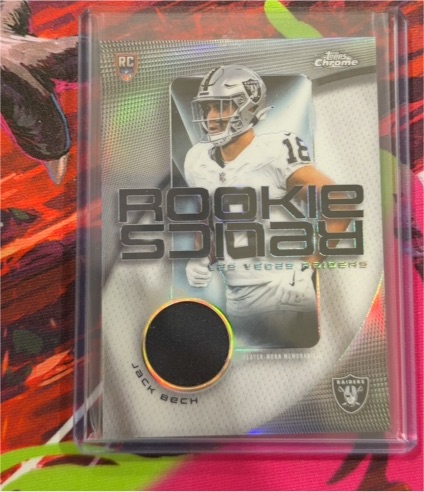 2025 Topps Chrome #RR-JB Jack Bech Rookie Relics — front
