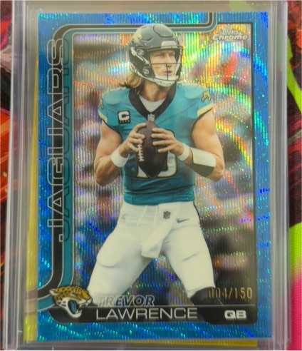 2025 Topps Chrome #138 Trevor Lawrence — front