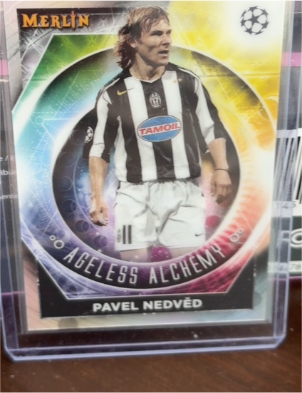 2022-23 Topps Merlin UEFA Club Competitions #AA-6 Pavel Nedvěd — front