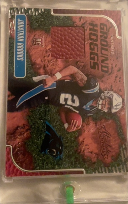 2024 Panini Absolute Ground Hoggs Materials #GHM-JBS Jonathon Brooks — front
