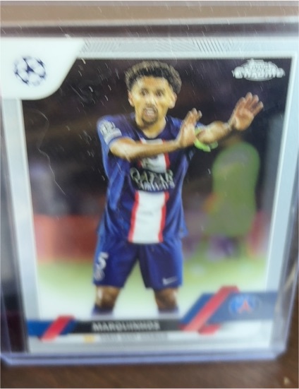 2022-23 Topps Chrome UEFA #180 Marquinhos — front