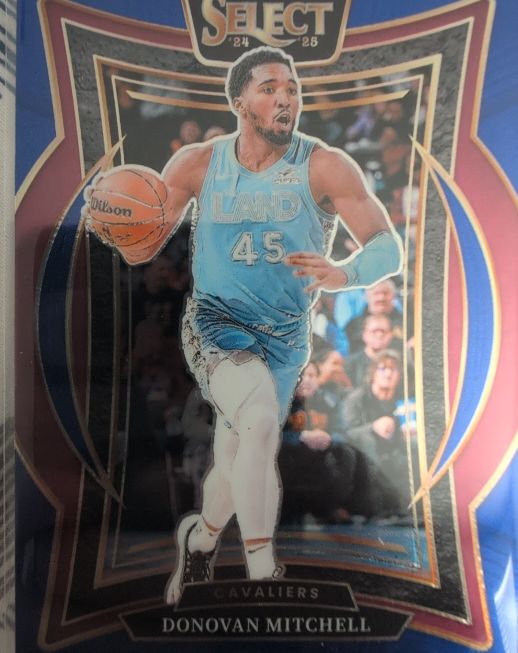 2024-25 Panini Select #21 Donovan Mitchell — front