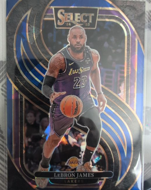 2024-25 Panini Select Premier Level #111 LeBron James — front