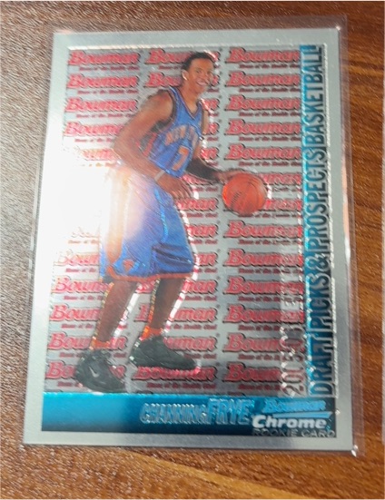 2005-06 Bowman Chrome #116 Channing Frye Rookie — front