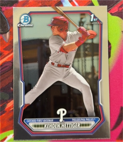 2026 Bowman Chrome #BCP-101 Kehden Hettiger — front