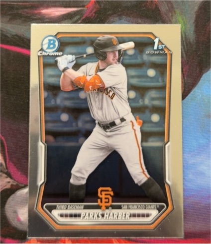 2026 Bowman Chrome #BCP-43 Parks Harber — front
